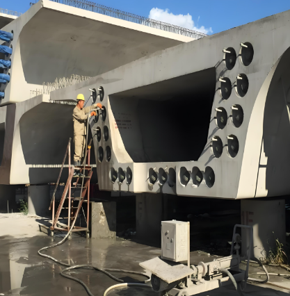 华南热作学院压浆料施工流程及注意事项